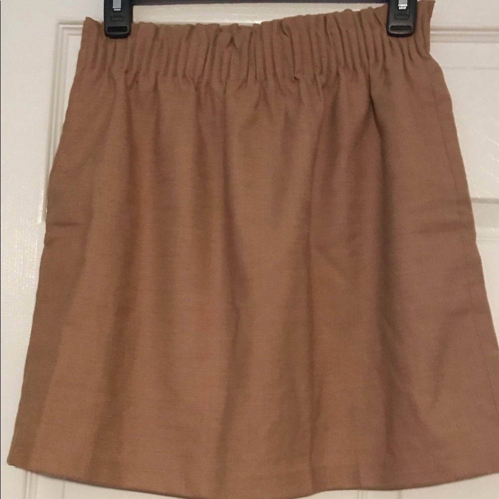J Crew wool blend sidewalk skirt.